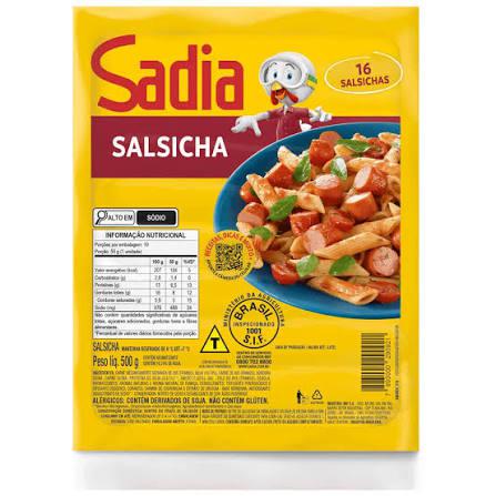 SALSICHA SADIA 500G
