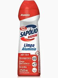 SAPONACEO SAPOLIO RADIUM 250ML/300ML CREMOSO LIMPA ALUMINIO
