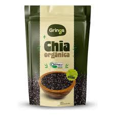 SEMENTE DE CHIA GRINGS 120G EM GRAO ORGANICA