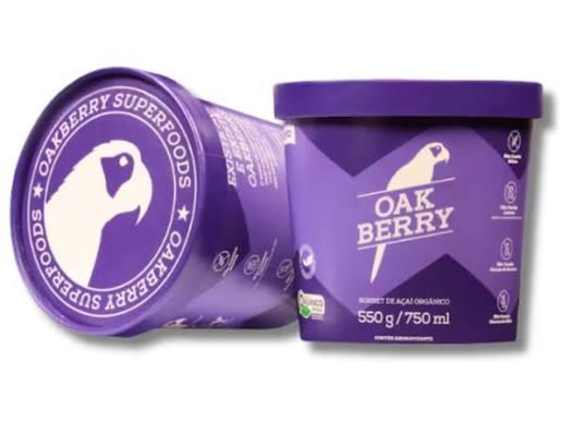 SORBET OAKBERRY 750ML ACAI