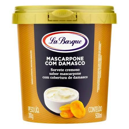 SORV.LA BASQUE PT 500ML MASCARPONE C/ DAMASCO