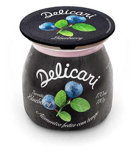 SORVETE DELICARI PT 110G BLUEBERRY