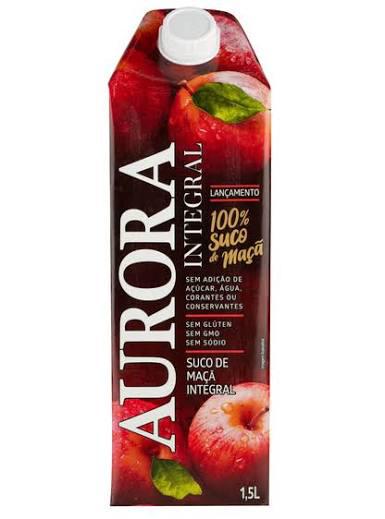 SUCO AURORA TP 1500ML MACA INTEGRAL 100%