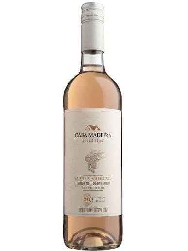 SUCO CASA VALDUGA PREMIUM 750ML UVA ROSE CABERNET SAUVIGNON
