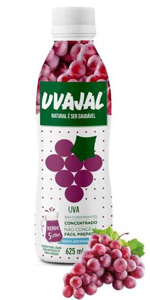 SUCO CONCENTRADO UVAJAL 500ML