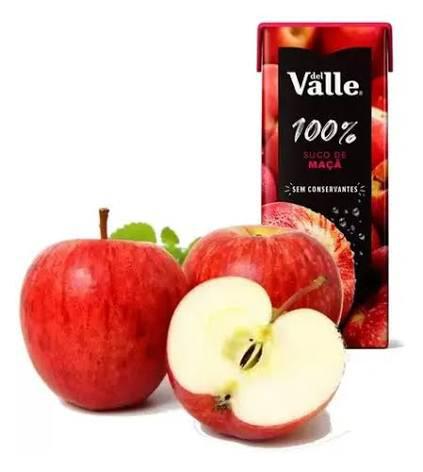 SUCO DEL VALLE 100% TP 200ML MACA