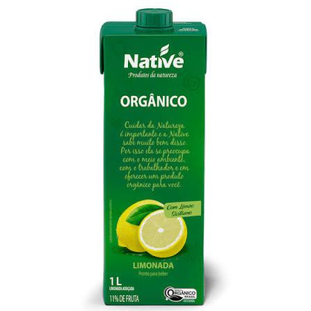 SUCO NATIVE TP 1L ORGANICO LIMONADA