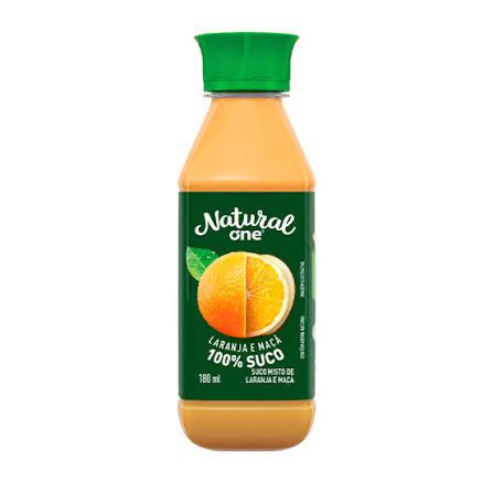 SUCO NATURAL ONE 180ML LARANJA E MACA AMBIENTE