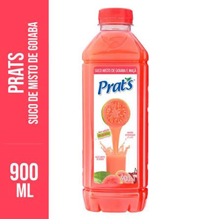 SUCO PRAT'S 900ML GOIABA E MACA