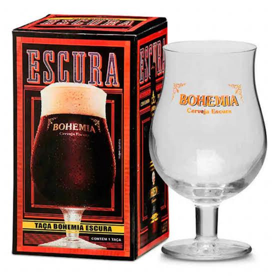 TACA P/CERVEJA ESCURA VD 400ML TRANSPARENTE