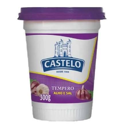 TEMP.CASTELO CP 300G ALHO E SAL