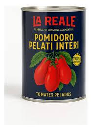 TOMATE PELADO LA REALE LT 240G INTEIRO