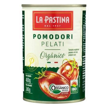 TOMATES PELADOS LA PASTINA 240G ORGANICO