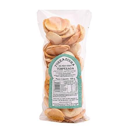 TORRADA DE PAO SIRIO 120G TEMPERADA
