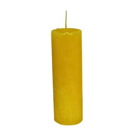 VELA SANTINI 7 DIAS 255G AMARELA