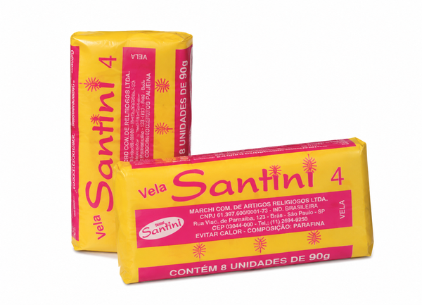 VELA SANTINI N°4 C/8UN 90G