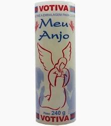VELA SANTINI VOTIVA SETE ANJOS 7 DIAS 230G