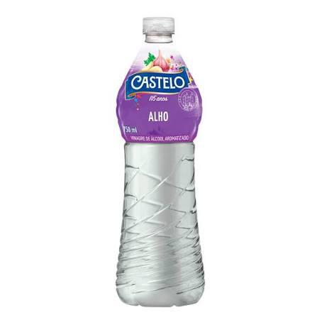 VINAGRE CASTELO 750ML ALHO