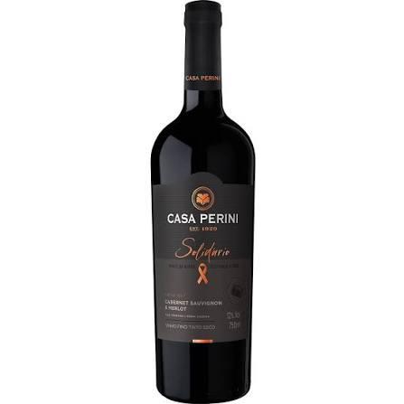 VINHO CASA PERINI 750ML SOLIDARIO CABERNET SAUVIGNON MERLOT