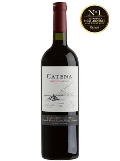 VINHO CATENA ZAPATA 750ML VARIETAL CABERNET SAUVIGNON