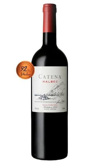 VINHO CATENA ZAPATA 750ML VARIETAL MALBEC