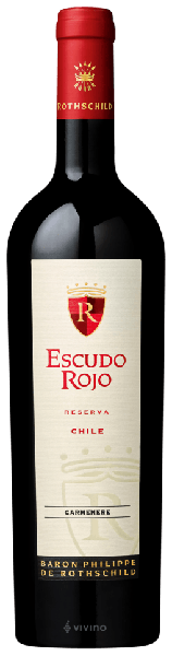 VINHO ESCUDO ROJO 750ML RESERVA CARMENERE