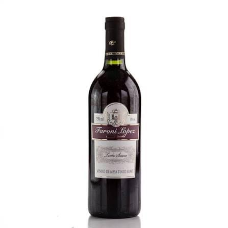 VINHO FARONI LOPES 750ML TINTO SUAVE