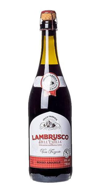 VINHO LAMBRUSCO VILLA FABRIZIA 750ML TINTO