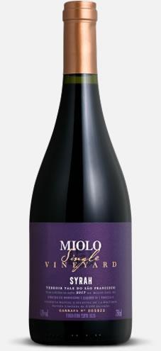 VINHO MIOLO 750ML SINGLE VINEYARD SYRAH