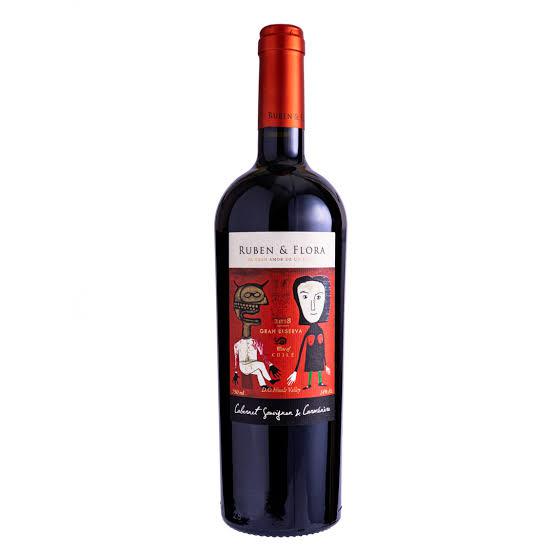 VINHO RUBEN & FLORA 750ML CABERNET CARMENERE