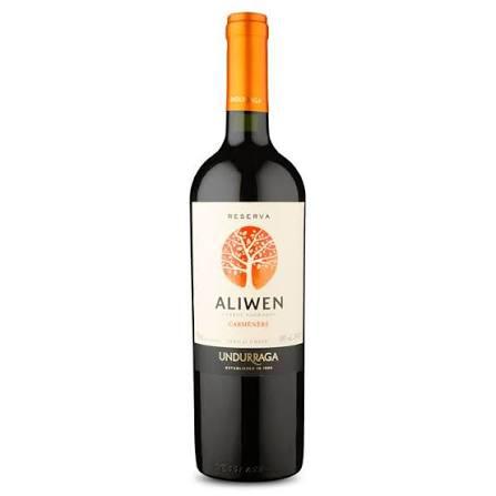 VINHO UNDURRAGA ALIWEN 750ML RESERVA CARMENERE