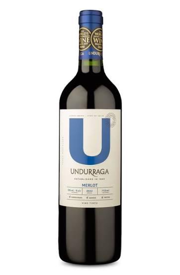 VINHO UNDURRAGA U 750ML MERLOT