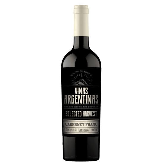 VINHO VINAS ARGENTINAS 750ML SELECTED HARVEST CABERNET FRANC