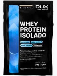 WHEY PROTEIN ISOLADO DUX SACHE 30G CHOCOLATE BRANCO