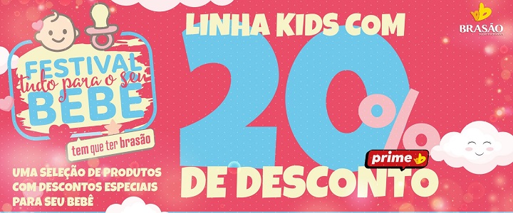 Festival do Bebê Brasão com 20% Off