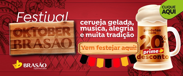 Oktober Brasão c/ 20% Off