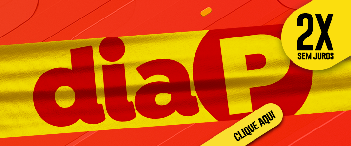 Promo DIA P Brasão em 2x no Cartão