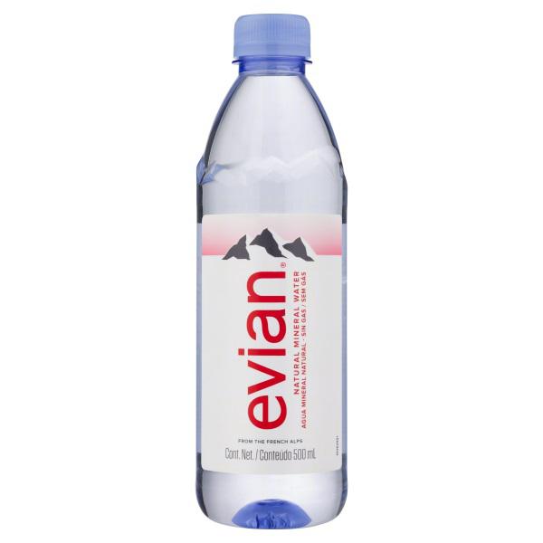 Água Mineral Evian Sem Gás 500ml