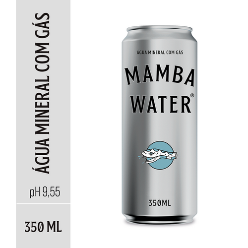 Água Mineral Mamba C/Gás 350ml