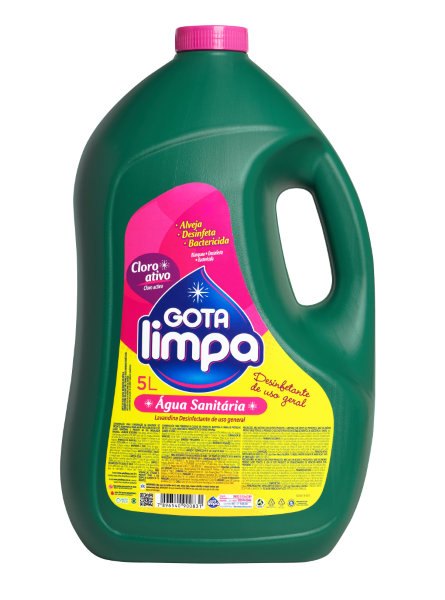 Água Sanitária Gota Limpa 5lt