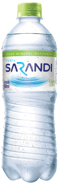 Água Sarandi Com Gás 500ml Pet