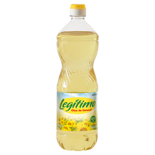 Óleo De Girassol Legítimo 900ml