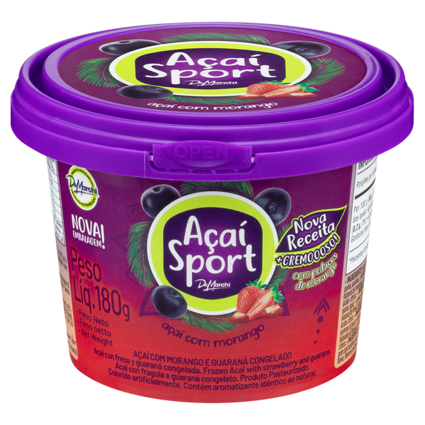 Açai De Marchi Sport C/Morango 180g