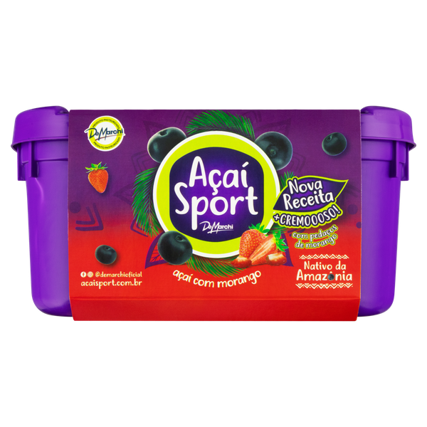 Açai De Marchi Sport C/Morango 1.1kg