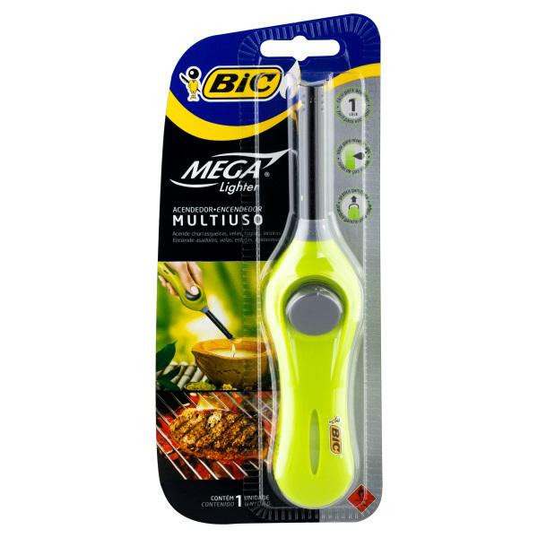 Acendedor Bic Mega Lighter Multiuso