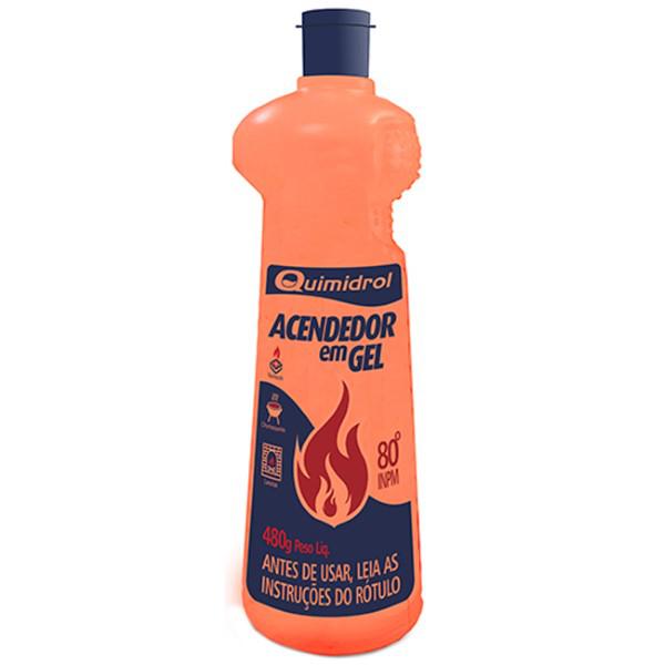 Acendedor Fogo Em Gel Quimidrol 480g