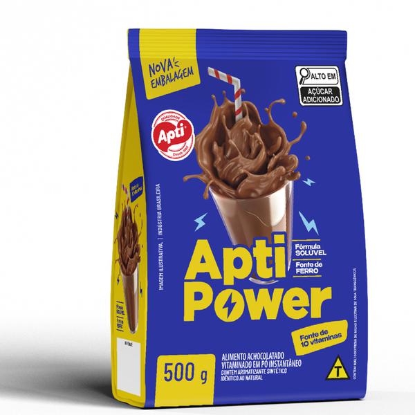 Achocolatado em Pó Apti Power 500g