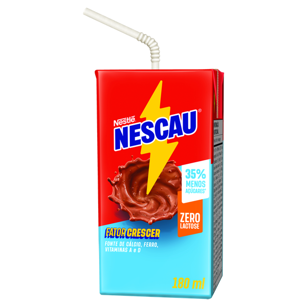 Achocolatado Prontinho Nescau Zero Lactose 180ml