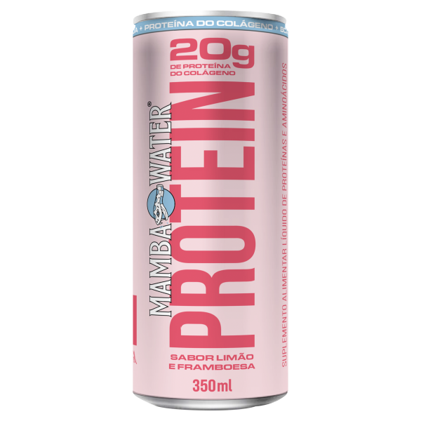 Agua Saborizada Framboesa e Limao Mamba Water 350ml