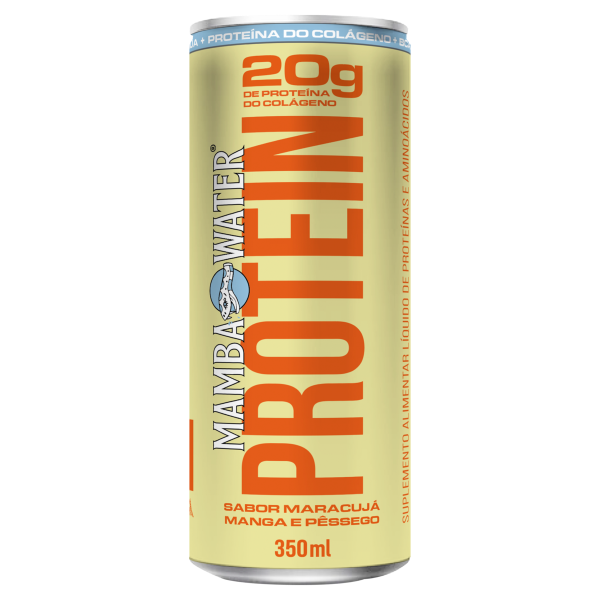 Agua Saborizada Manga, Pêssego e Maracujá Mamba Water 350ml